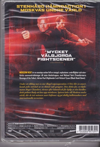 DVD / Moscow Heat / Adrian Paul, Michael York, Richard Tyson / Ny & Inplastad