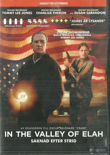 IN THE VALLEY OF ELAH ( Saknad efter strid ) med Tommy Lee Jones