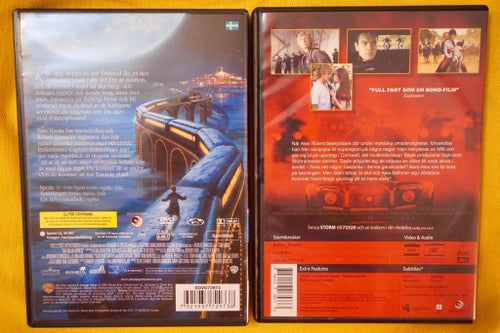 2 DVD FILMER Polarexpressen Storm breaker JUL TÅG