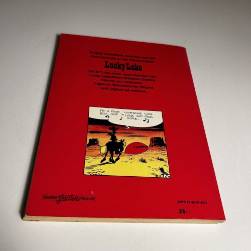 Lucky Luke #38, 1a upplaga, samlarex! FN+