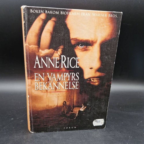 Bok, En Vampyrs Bekännelse av Anne Rice, 1995