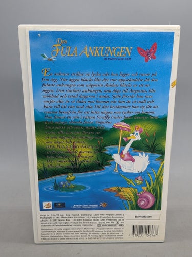 Den fula ankungen - Svernskt tal - VHS