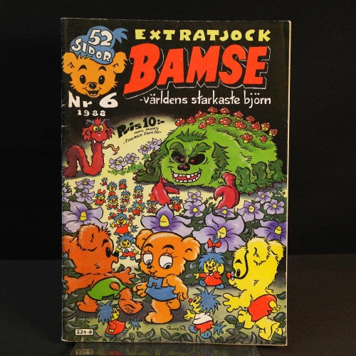 Bamse - 1988 - NR 6 - Den väldiga pytonormen Omweri