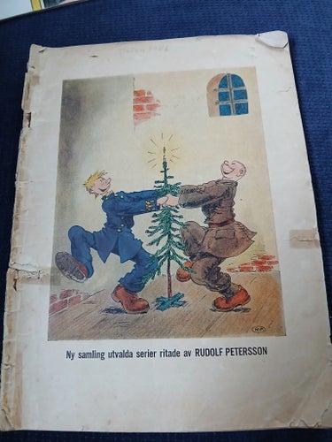 Ny samling utvalda serier ritade av Rudolf Petersson, Julen 1946