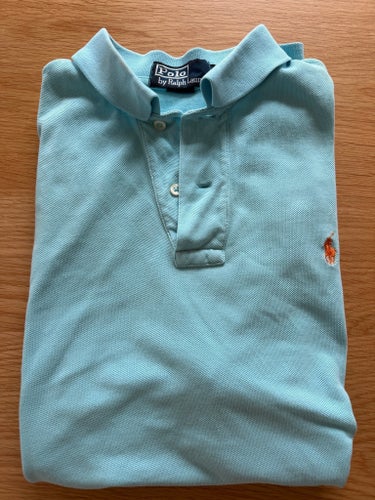 Polo by Ralph Lauren ljusblå pikétröja, storlek S