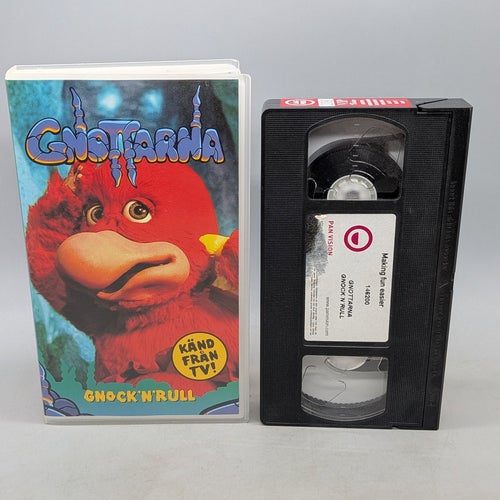 Gnottarna Gnock 'n' Roll - Svenskt tal - Vip Video - VHS