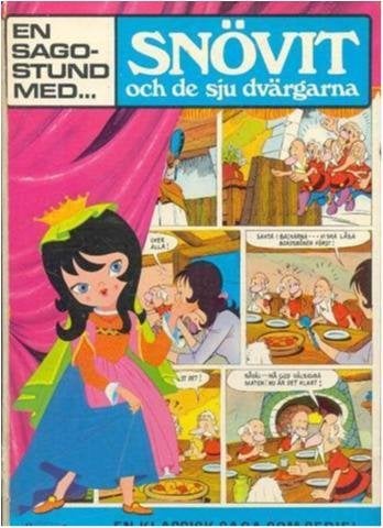 Snövit och de sju dvärgarna - En sagostund med... Nr. 7 1972