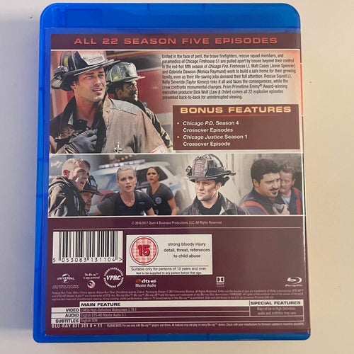 Chicago Fire Season Five [Blu-ray]