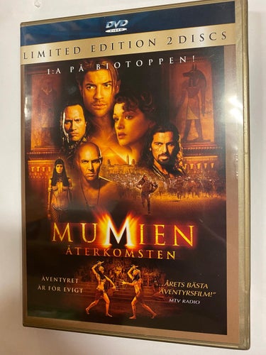DVD Mumien Återkomsten Limited Edition 2 Disc TOPPSKICK