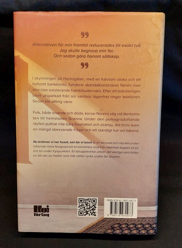 Nu Bränner Vi Ner Huset, Sen Tar Vi Lunch (Walldow, Jonas)(Inbunden) >MVG< 2019