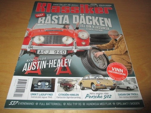 KLASSIKER NR 4 2020. AUSTIN-HEALEY 100/3000 1953-1967, VOLVO PV831 ,M.M
