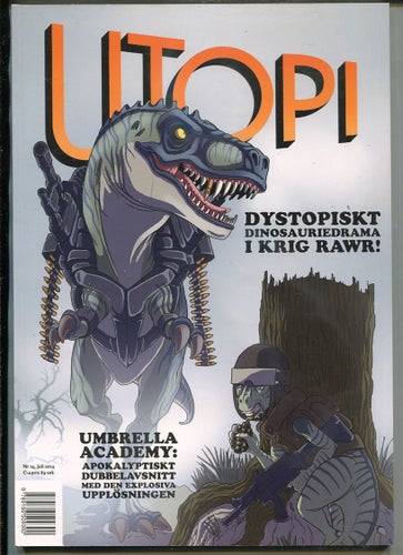 Utopi serietidning Sci-fi / Skräck Nr 14 av 14 stort format