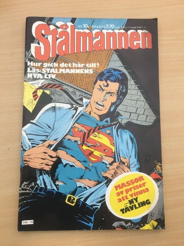 STÅLMANNEN - Nr 10 1985