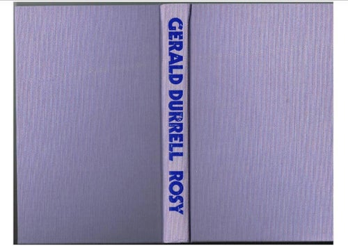 ROSY - Gerald Durrell (1973)