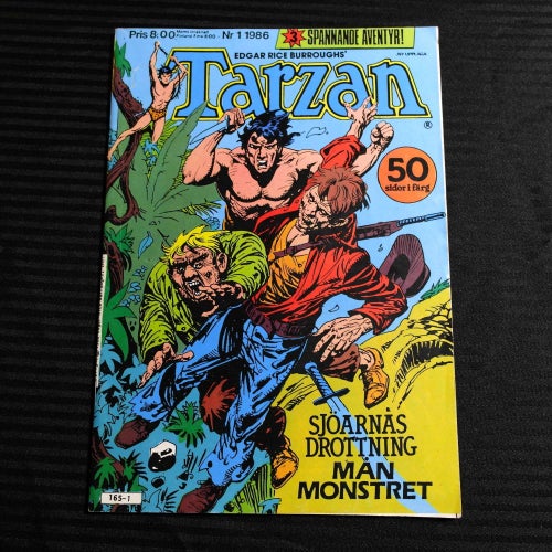 Tarzan - 1986 - NR 1 - Sjöarnas drottning