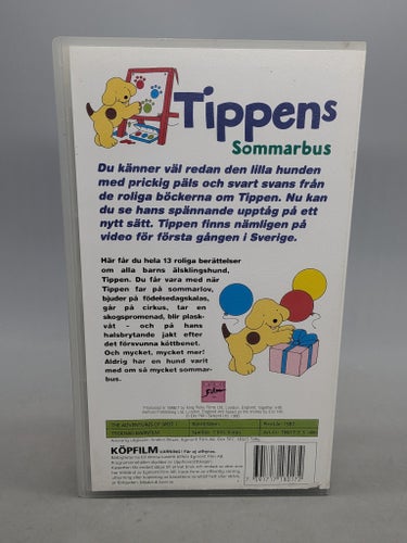 Tippens Sommarbus - Svenskt tal - VHS