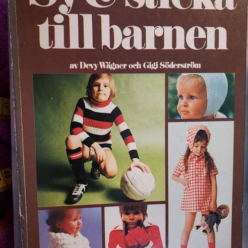 Bok Sy & sticka till barnen Williams Förlag AB 15 x 21,5 cm