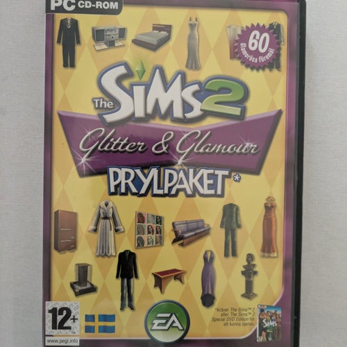 The Sims 2 Glitter & Glamour Prylpåket PC CD-ROM