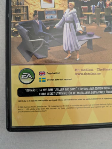 The Sims 2 Glitter & Glamour Prylpåket PC CD-ROM