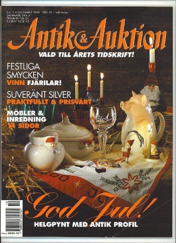 Antik & Auktion 12/1999 - Asta Strömberg, smycken, silver