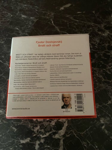 Brott och Straff av Fjodor Dostojevskij (Ljudbok, CD)