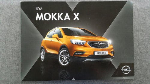 Opel Mokka X 2017 - broschyr