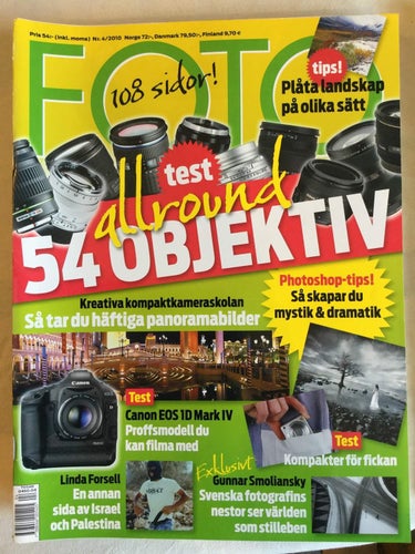 Tidningen FOTO nr.4 2010