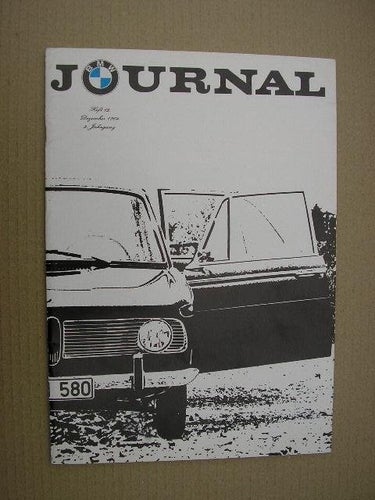 Tidning BMW Journal 1964 Nr. 12