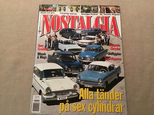 NOSTALGIA NR 9 2004 LAMBRETTA,KANALRALLYT,GLIDFLYGPLAN,BMW ISETTAN,CHRYSLER