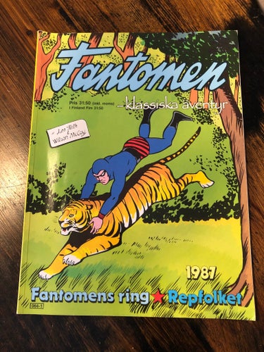 Fantomen -Klassiska Äventyr 1987