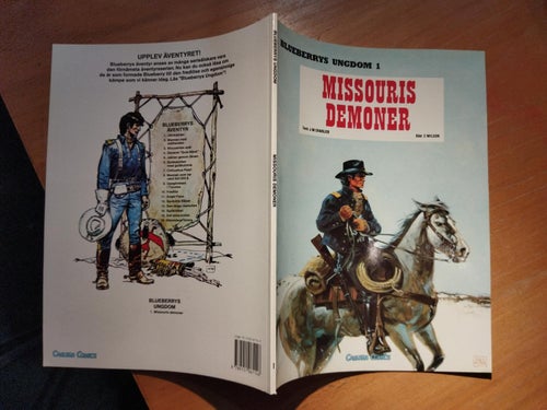 Blueberrys ungdom 1 Missouris demoner. 1:a upplagan. Very Fine plus