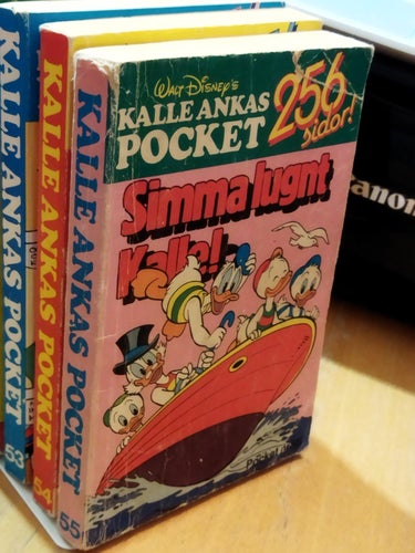 Kalle Ankas pocket 55 Walt Disney's Simma lungt Kalle. Good+