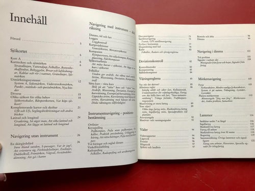NAVIGERING OCH SJÖMANSKAP Jonas Ekblad Börje Wallin 1987