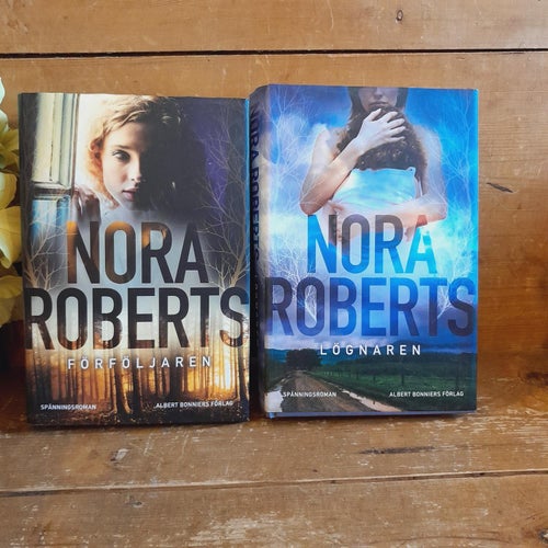 *Bokpaket* 2 st Böcker av Nora Roberts