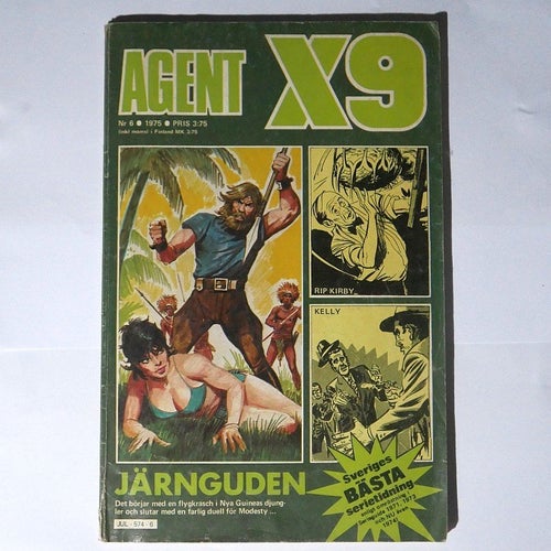 Agent X9 1975, 6. Modesty Blaise mm.
