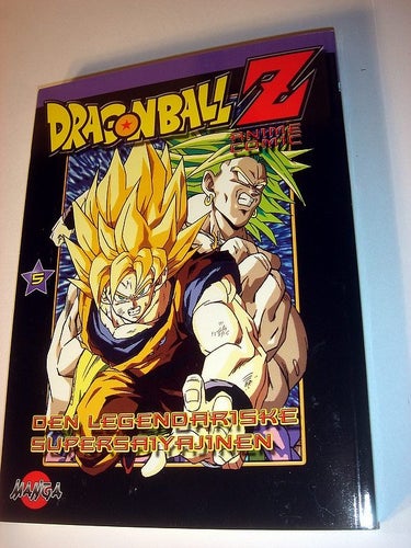 DRAGONBALL Z MANGA serie svenska NY OLÄST !! Nr 5