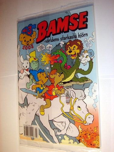 BAMSE I ORIGINAL PLAST 2003 nr 3 EJ LEKSAK I