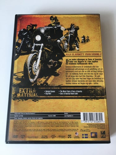 Sons of anarchy, season 2, beg. 5st DVD