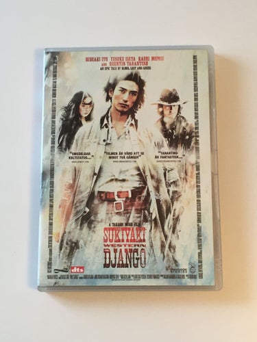 Sukiyaki western Django (2007 av Takashi Miike). Beg. DVD