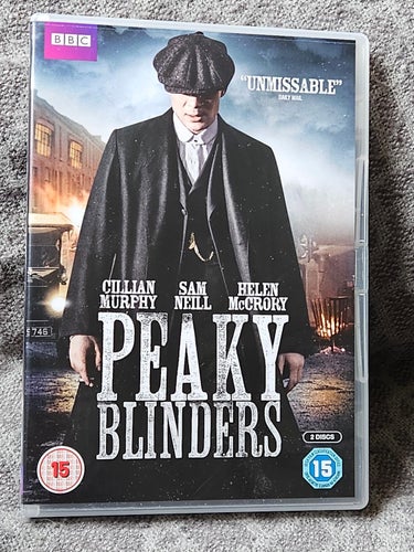 PEAKY BLINDERS- DVD ,EJ SVENSK TEXT