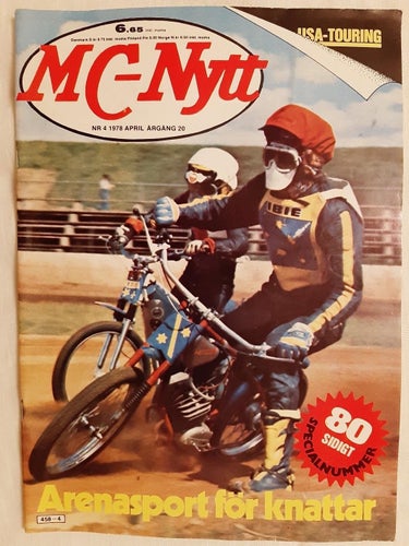 MC-Nytt 4 1978: Montesa Cota 125, Suzuki GS 750, Yamaha XS 750, Honda CB 750 K7
