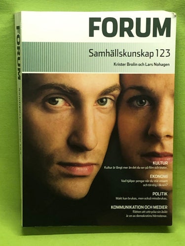 Forum samhällskunskap 123 / Brolin, Krister