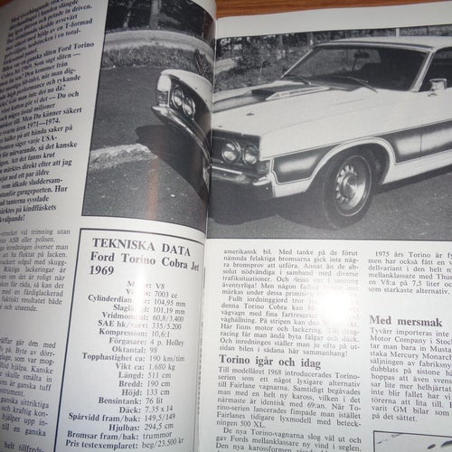 Start & Speed nr3 1976 Ford Torino Cobra Jet 69