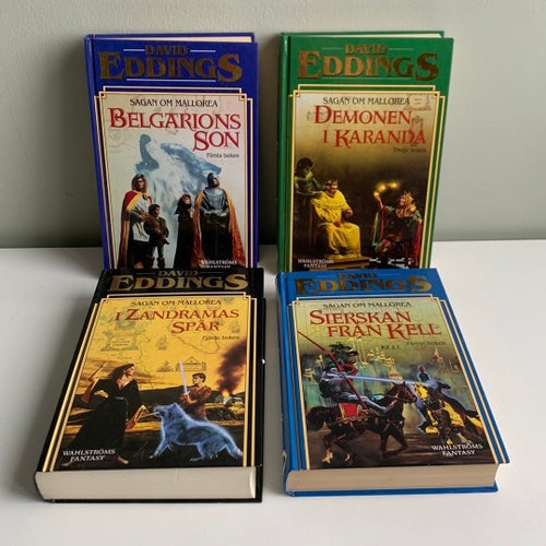 David Eddings - Sagan om Mallorea - Fyra volymer - Fantasy