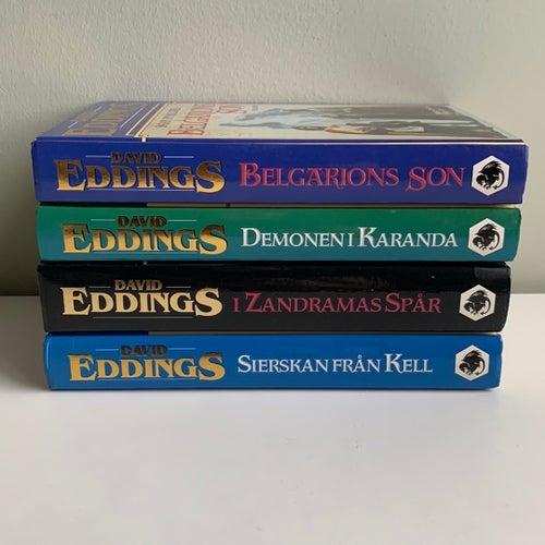 David Eddings - Sagan om Mallorea - Fyra volymer - Fantasy