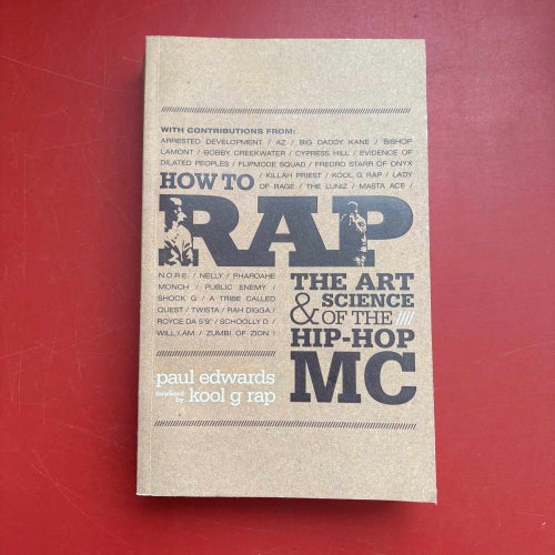 HOW TO RAP Paul Edwards 2012