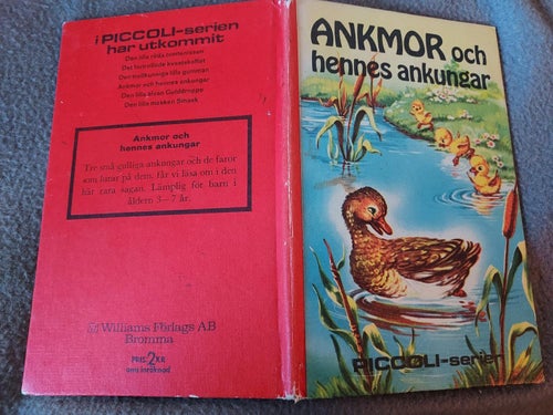 PICCOLI-serien 1968 ANKMOR och hennes ungar !