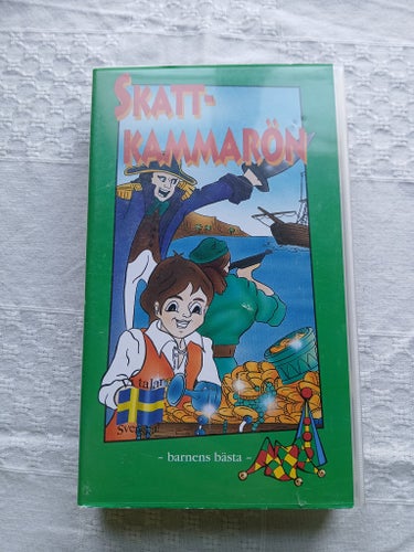 VHS - Skattkammarön, barnens bästa - Oöppnad