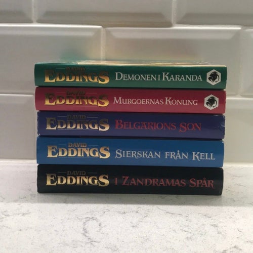 Sagan om Mallorea av David Eddings - Komplett Serie inbundna