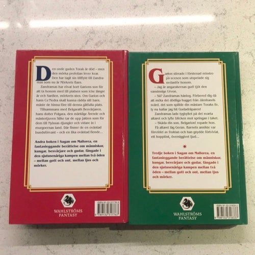 Sagan om Mallorea av David Eddings - Komplett Serie inbundna